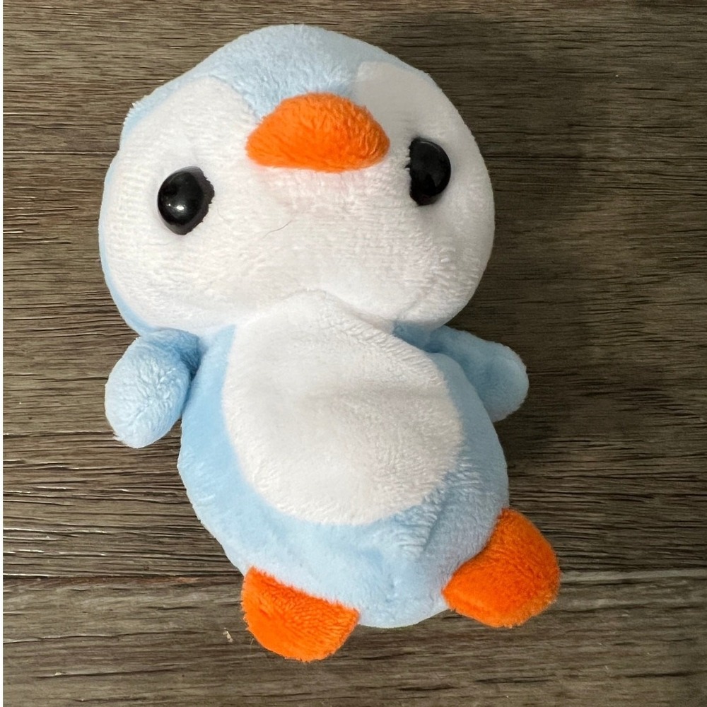 Blue Penguin Plush Stuffed Animal Kawaii Bird Toy Small Unbranded Collectible